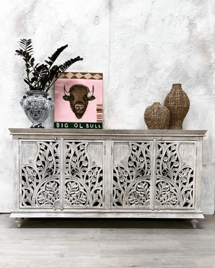 Carved sideboard