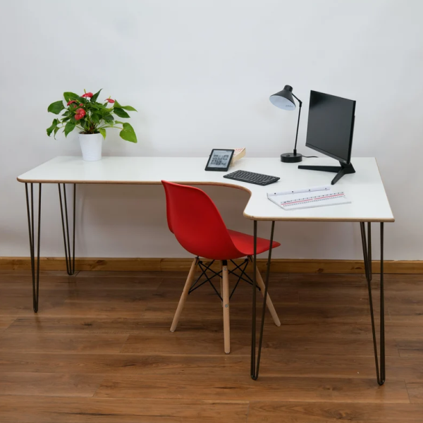 Minimalist Scandinavian Corner Desk