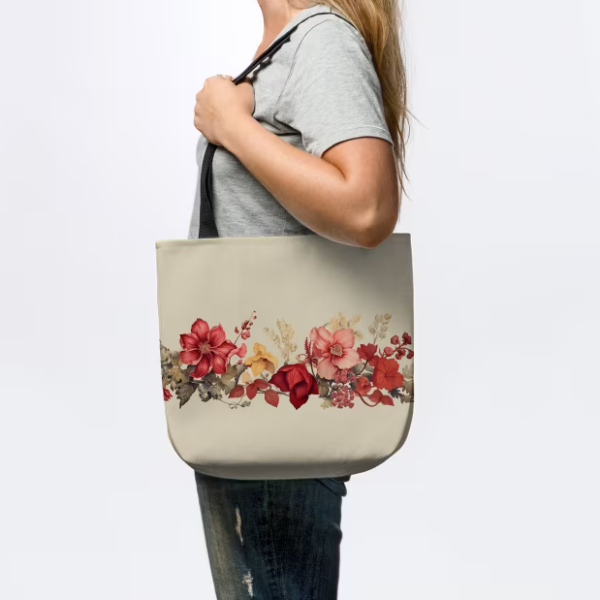 Vintage Floral Tote