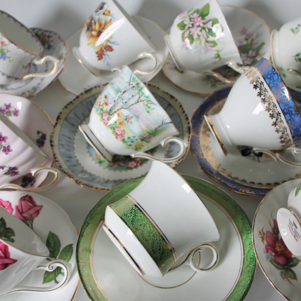 Teacup and Saucer Sets Lot of 20