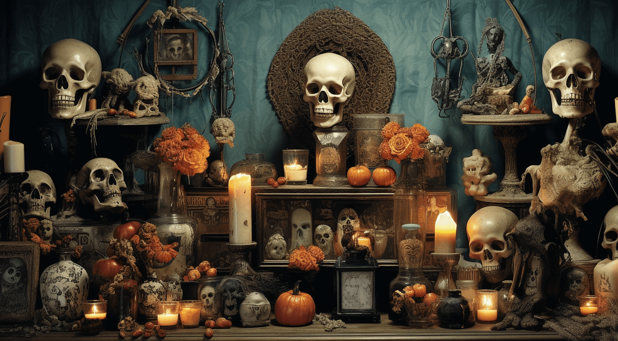 Vintage Halloween Home Design