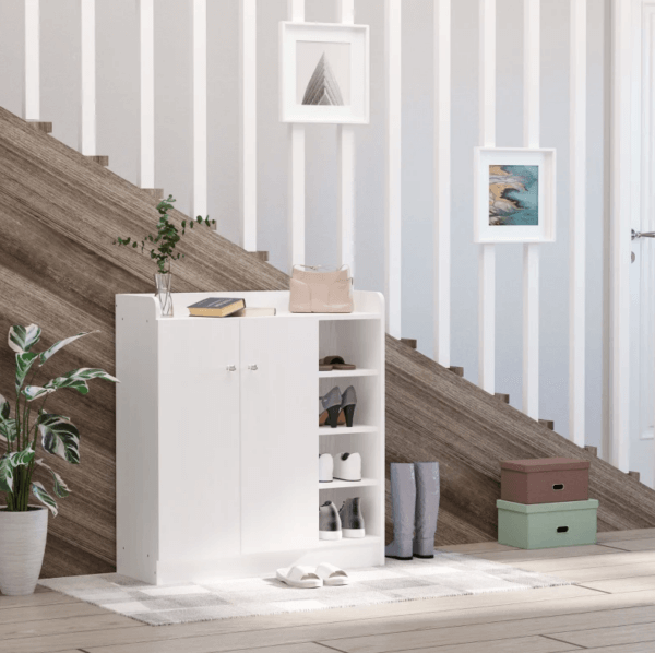 HOMCOM Shoe Storage Cabinet