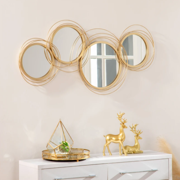 art deco mirror image