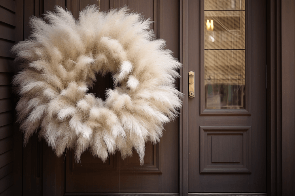 Pampas Grass Wreath image