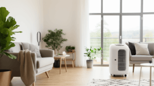 dehumidifier in a living room image