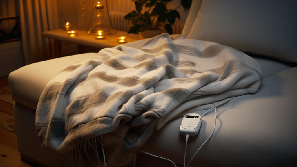 electric blanket image