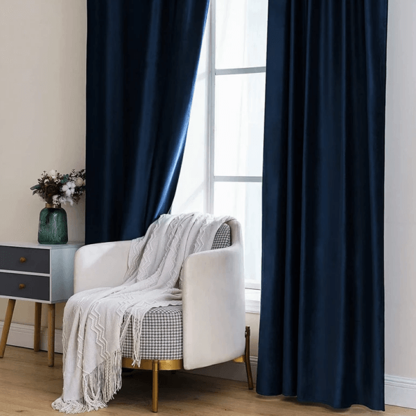 Blackout Insulated Velvet Curtains