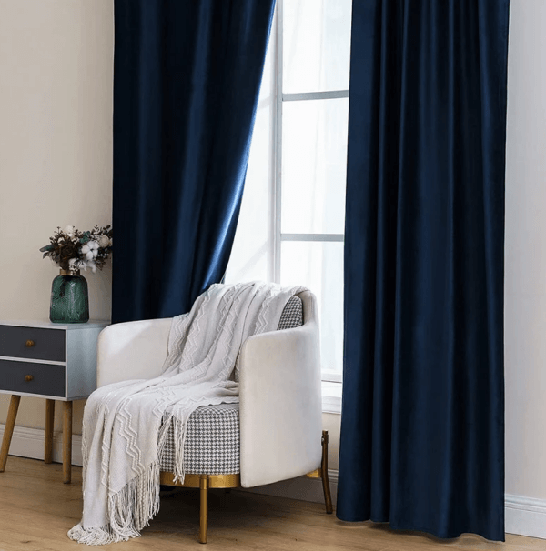 Blackout Insulated Velvet Curtains