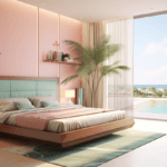 pink bedroom image